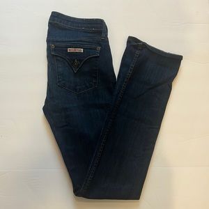 Hudson Carly Midrise Straight Leg Jean Size 29